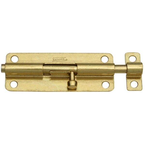 Greengrass N151-761 5 in. Barrel Bolt, Brass GR1633819 - main